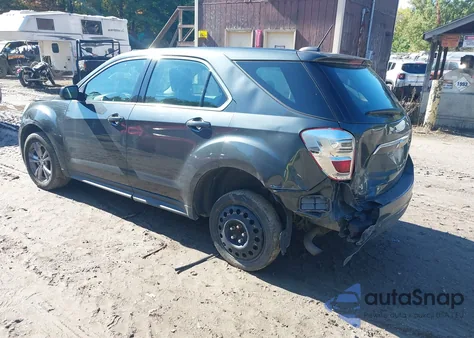 2017 Chevrolet Equinox Ls from USA, damaged, VIN 2GNALBEK4H1536443